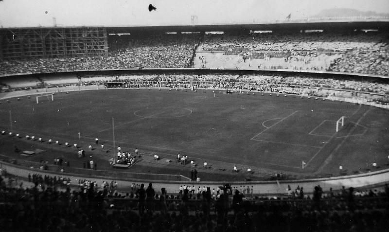 The highest attendance in a World Cup match